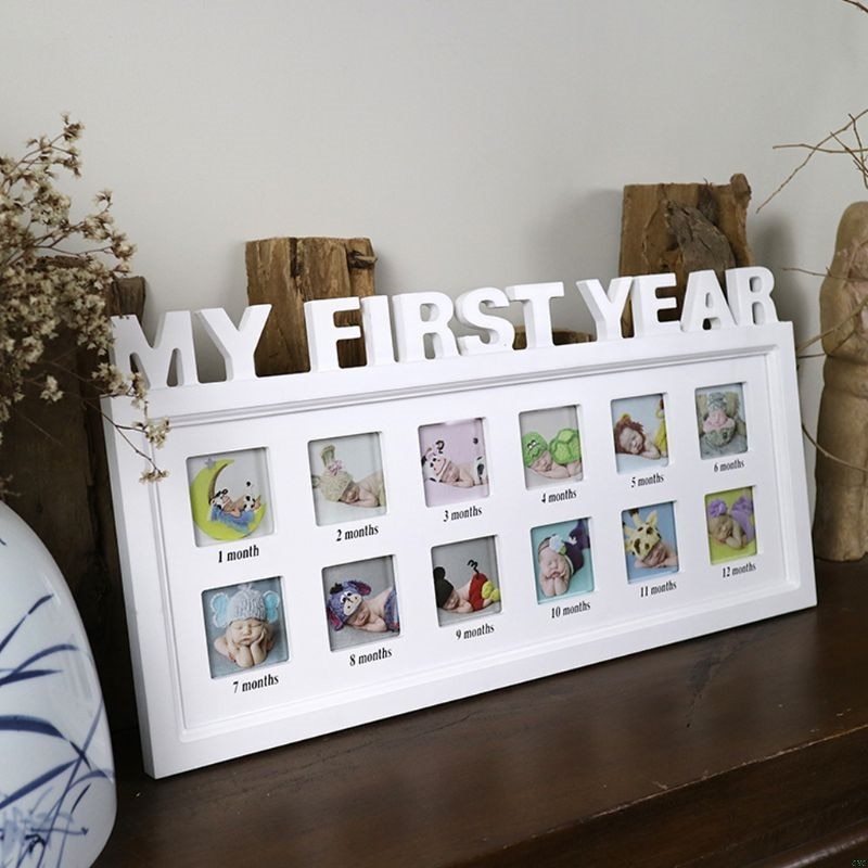 Baby First Year Photo Frame